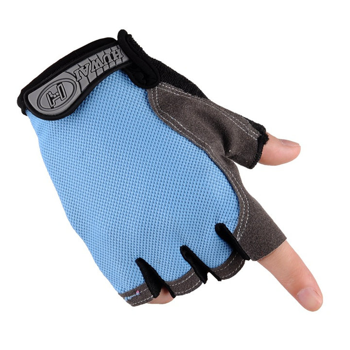 Cross-border Thin Half-finger Gloves Men&