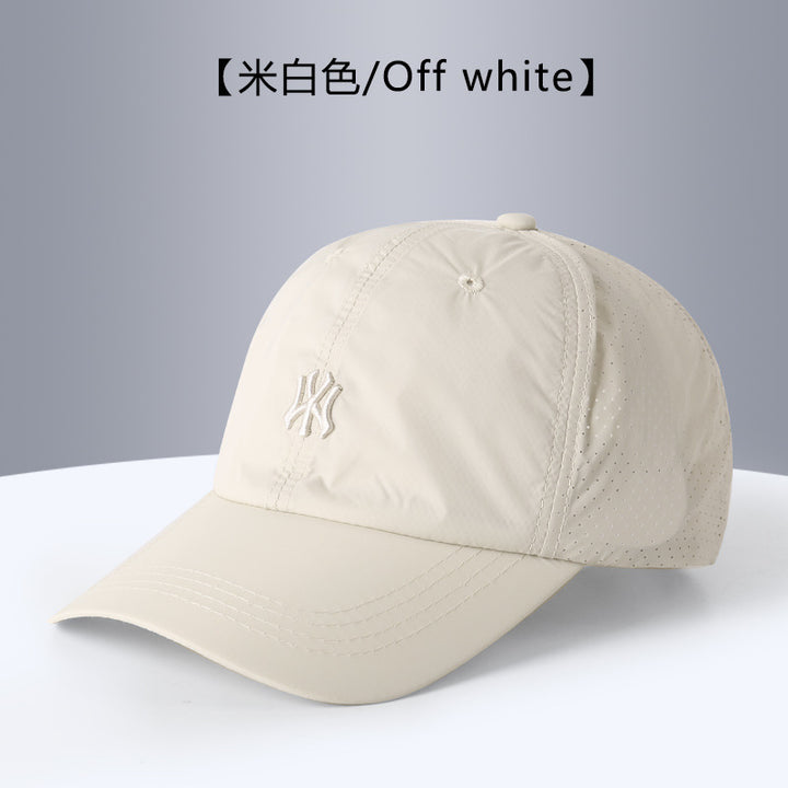 Blue Poetry Dream Wear Quick-Dry Sun Protection Baseball Cap, Breathable Nylon Hat with Wide Brim, Adjustable Unisex