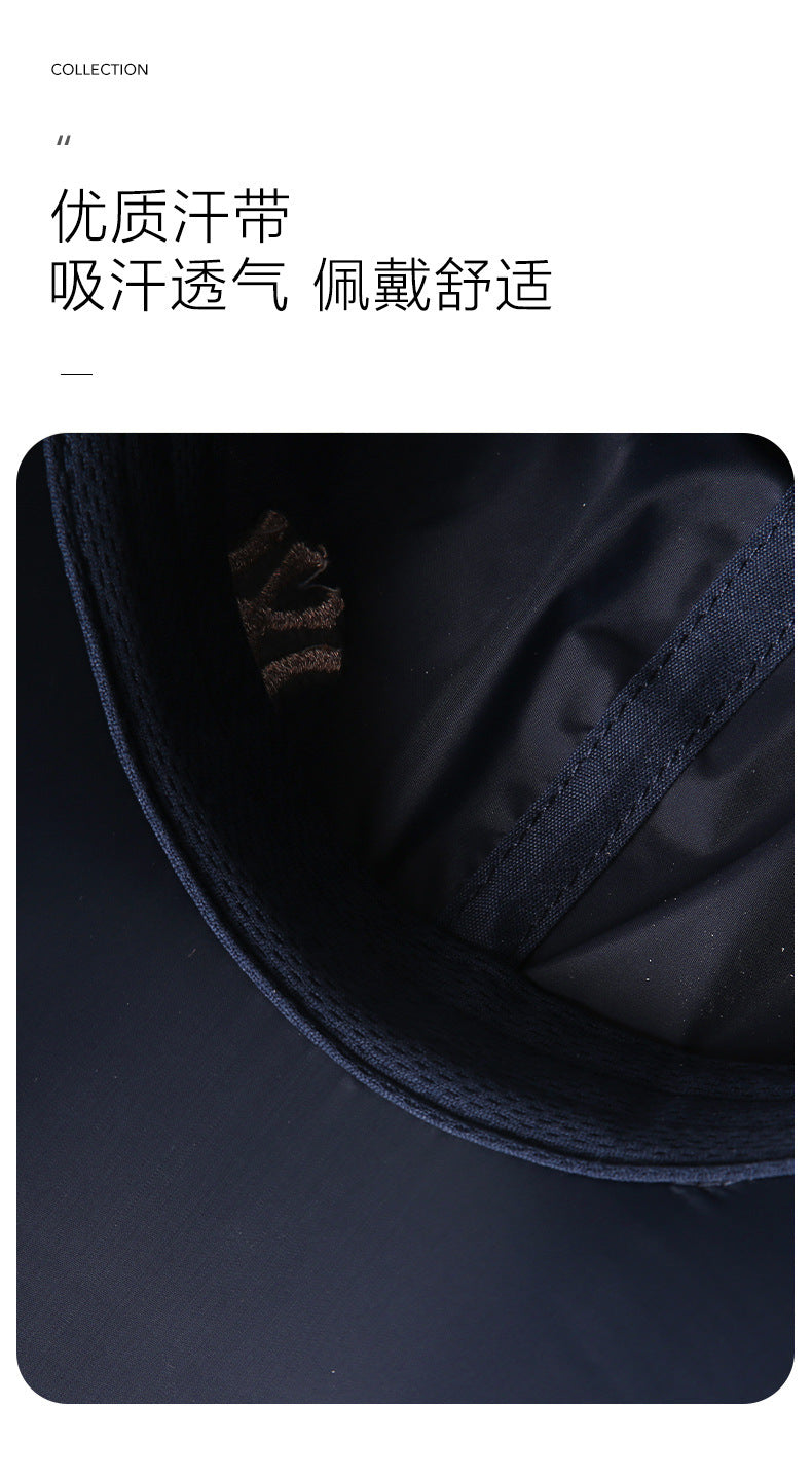 Blue Poetry Dream Wear Quick-Dry Sun Protection Baseball Cap, Breathable Nylon Hat with Wide Brim, Adjustable Unisex