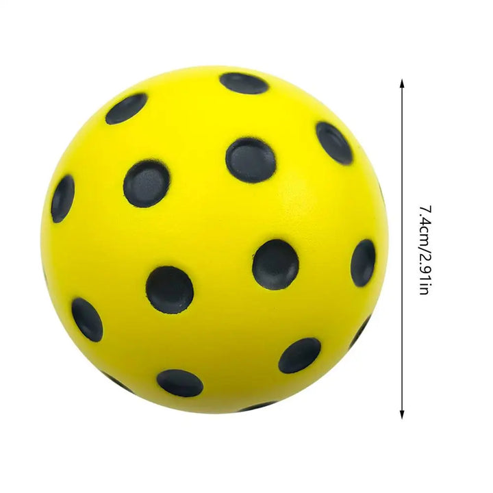 Foam Balls for Pickleball Practice Quiet Bounce Ball Pickleball Ball Pickleball Accessories Pickle Balls for Pickleball Training