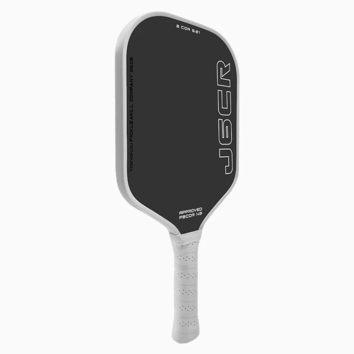 Carbon fiber pickleball paddle, rough surface, dynamic PowerFlex technology, foam core, US Postal Service certified pickleball p