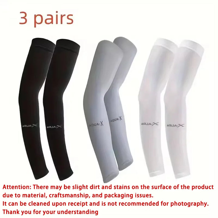 1/3 Pair of Breathable Sun Protection Sleeves - Breathable &amp; UV Protective Gear for Sports, Driving, &amp; Outdoor Adventures