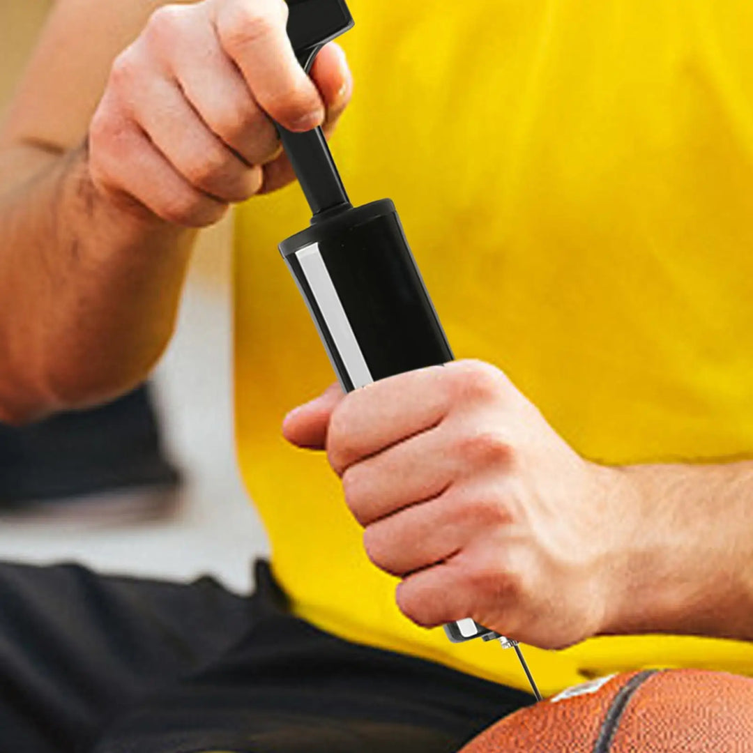Ball Pump for Sports Balls Handheld Volleyball Pump Air Pump with Needle Soccer Ball Pump Compact Air Pump Sports Ball Inflator