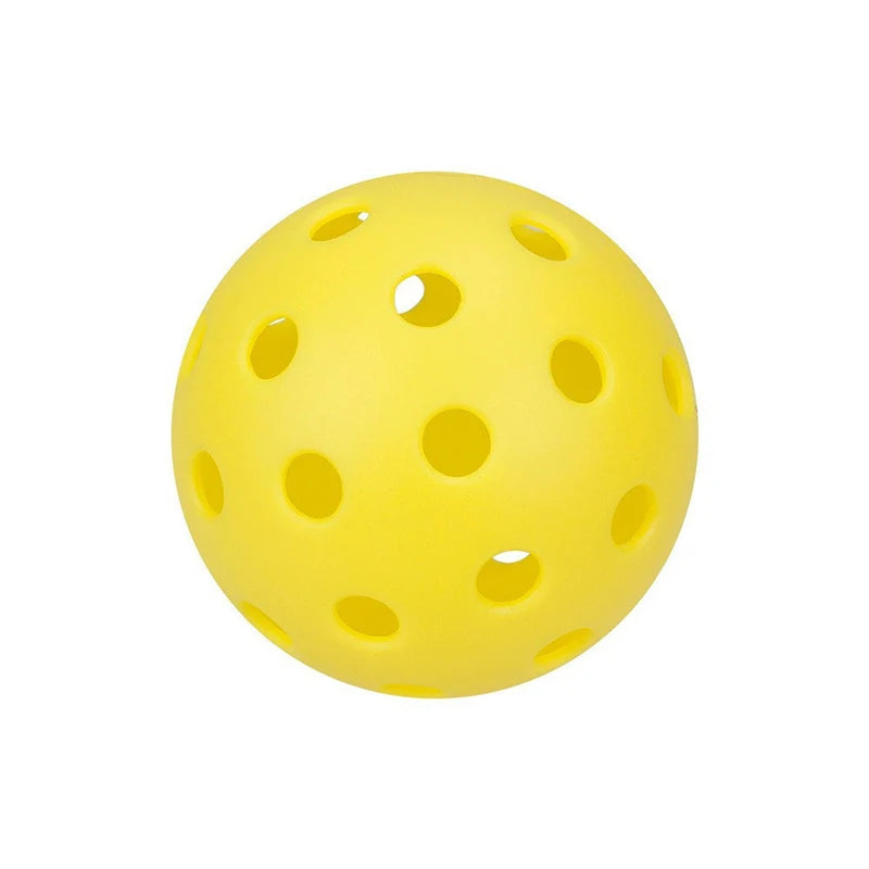 6pcs Pickleball 74MM Durable 40 Holes Outdoor Colorful Pickleballs Training And Entertainment Paddle Ball For Practice Sports