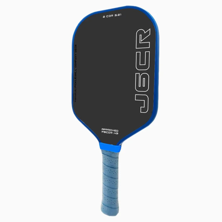 Carbon fiber pickleball paddle, rough surface, dynamic PowerFlex technology, foam core, US Postal Service certified pickleball p