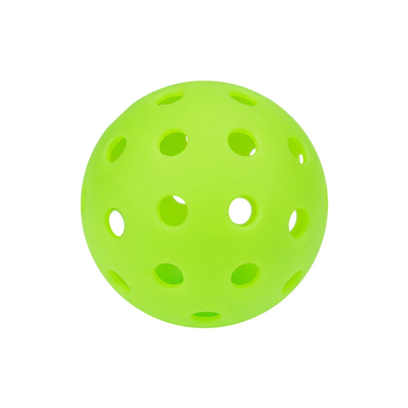 6pcs Pickleball 74MM Durable 40 Holes Outdoor Colorful Pickleballs Training And Entertainment Paddle Ball For Practice Sports