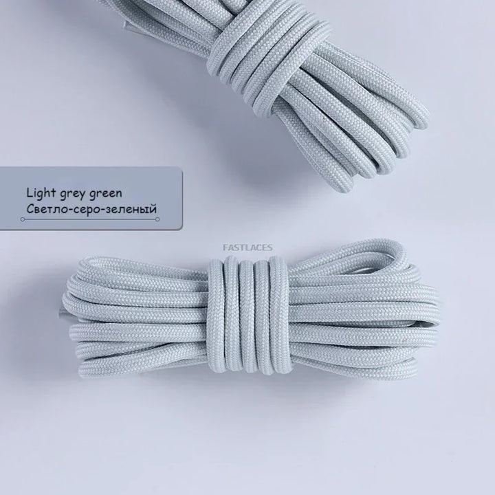 Fashion Round Shoelaces Polyester Solid Classic For Yezy Sports Boot Bold Shoeslace Sneaker Shoe Lace Shoes Strings 1Pair