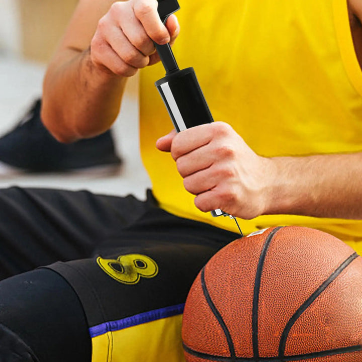 Ball Pump for Sports Balls Handheld Volleyball Pump Air Pump with Needle Soccer Ball Pump Compact Air Pump Sports Ball Inflator