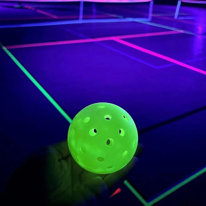 Hot！LED Light Up Pickleball Balls,Glow In The Dark Pickleball,Pickleball Gifts For Men And Women,Outdoor Pickleball Balls Play