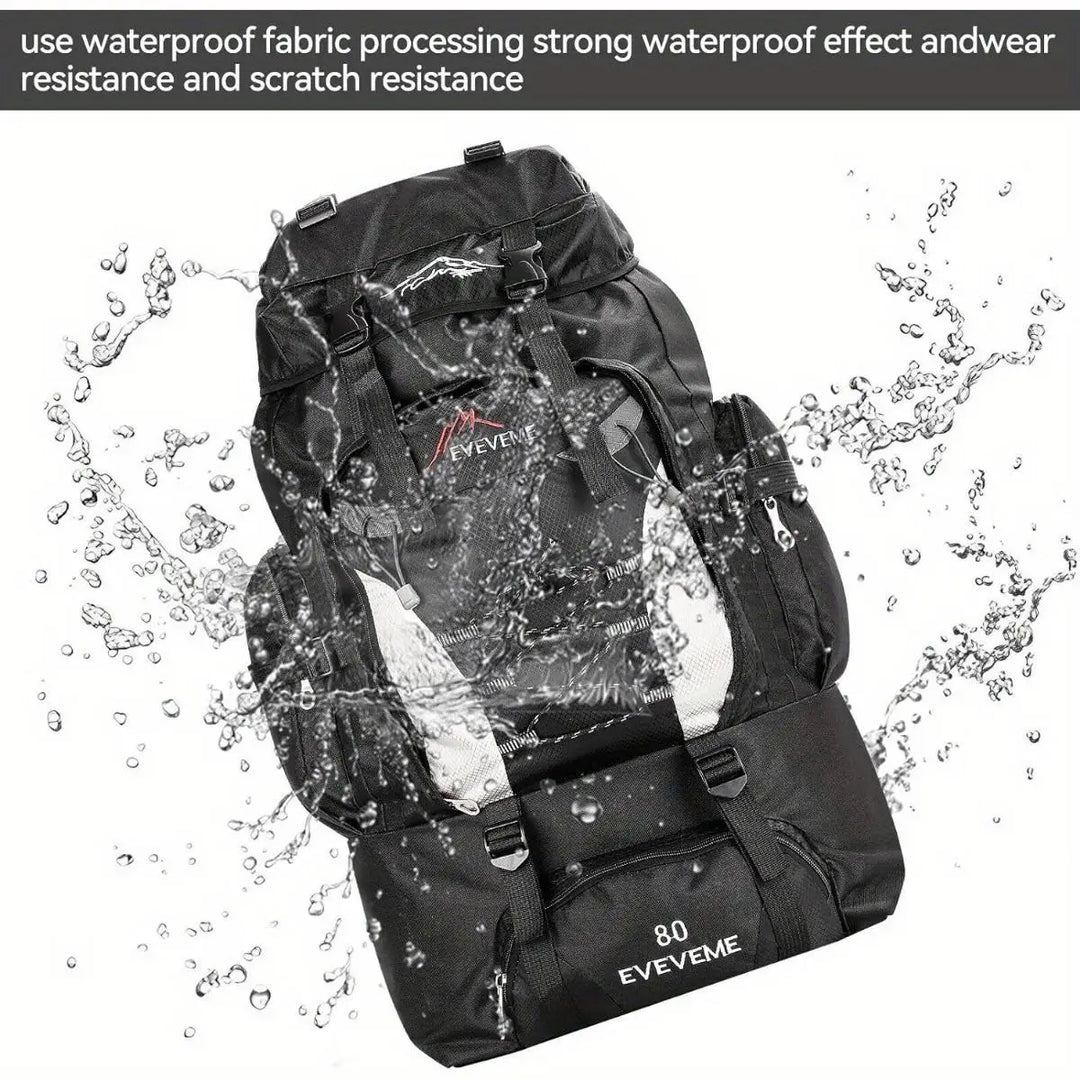 1pc 70L Outdoor Casual Sports Backpack, Large Capacity For Hiking Camping, Ultralight Cycling, Travel Mountaineering Bag