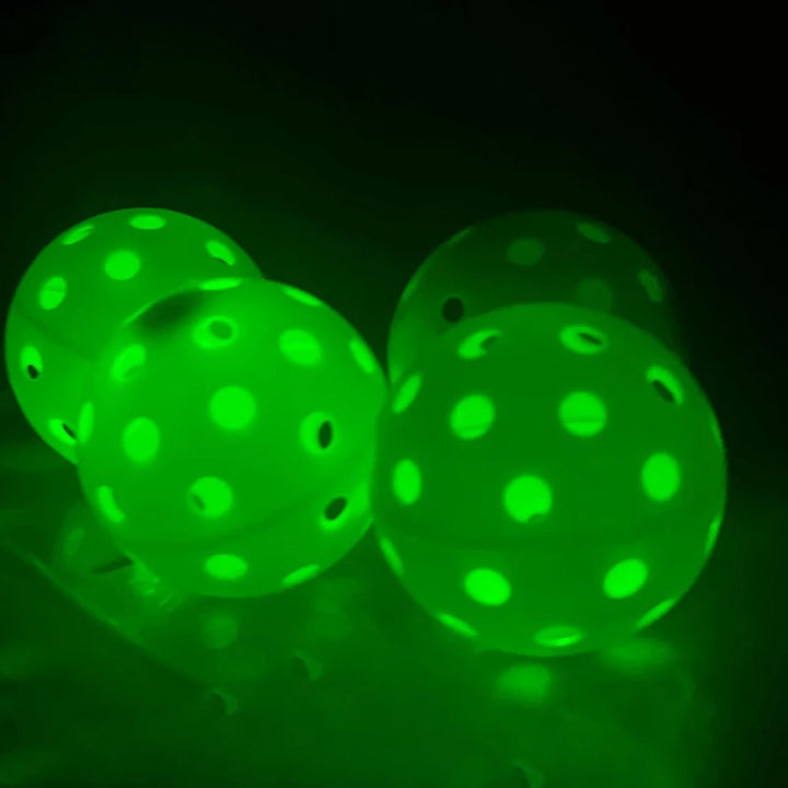 Hot！LED Light Up Pickleball Balls,Glow In The Dark Pickleball,Pickleball Gifts For Men And Women,Outdoor Pickleball Balls Play