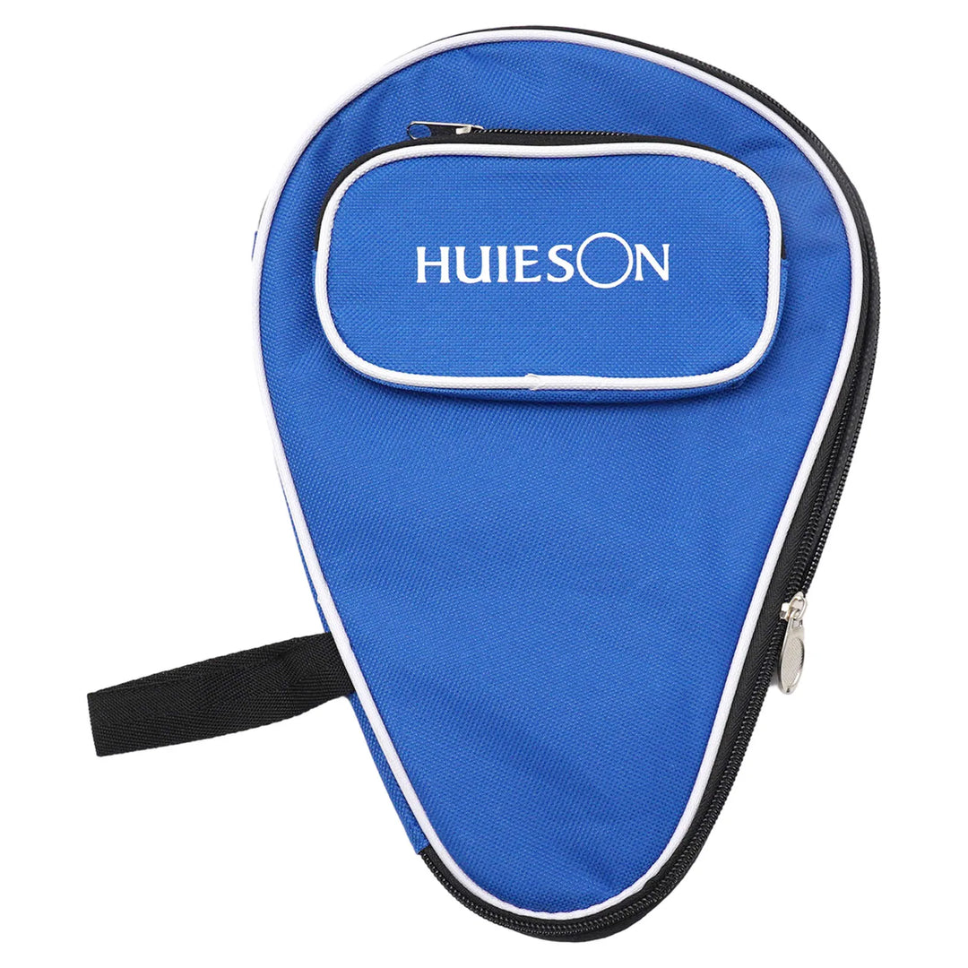Table Tennis Racket Bag 30x20cm Oxford Cloth Ping Pong Paddle Case with Sponge Protection, Portable Storage for Rackets Balls Accessories