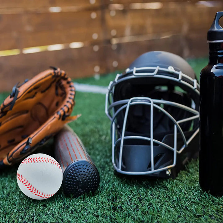 Baseball Training Ball Set 7cm PVC Soft Safety Practice Balls 145g Handmade for Kids &amp; Adults - Durable Match &amp; Exercise Baseballs