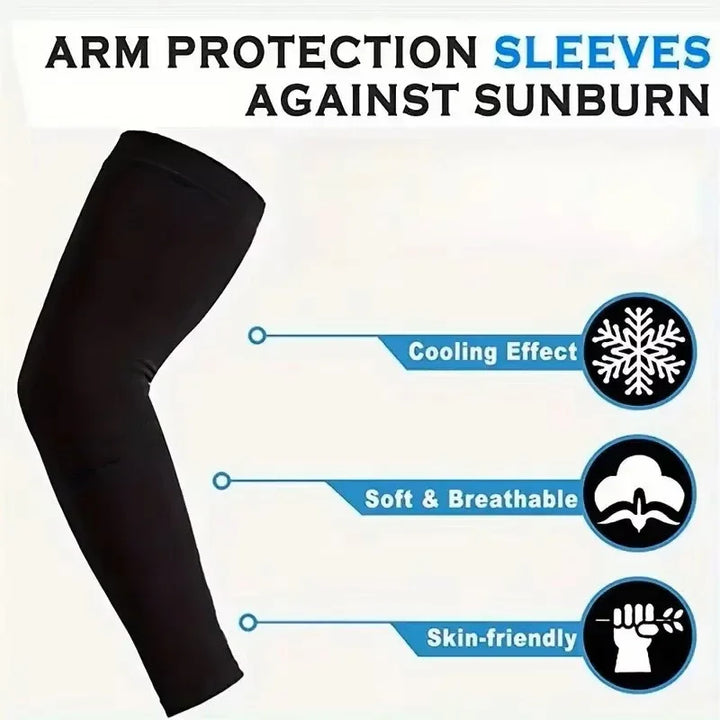 1/3 Pair of Breathable Sun Protection Sleeves - Breathable &amp; UV Protective Gear for Sports, Driving, &amp; Outdoor Adventures