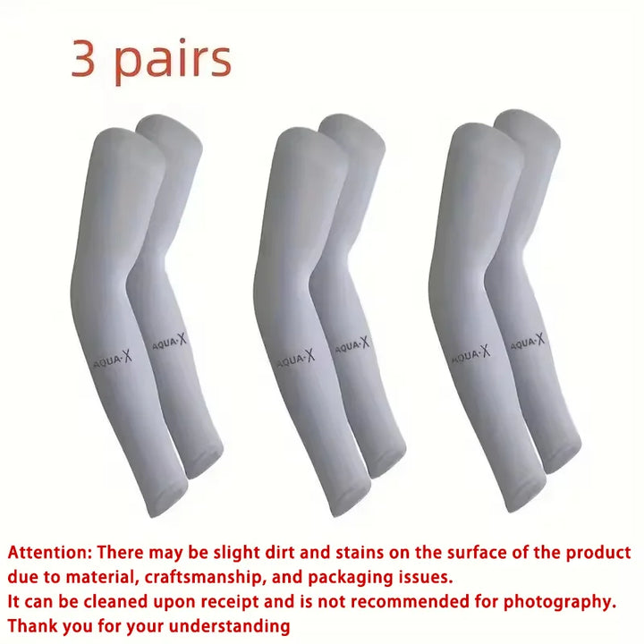 1/3 Pair of Breathable Sun Protection Sleeves - Breathable &amp; UV Protective Gear for Sports, Driving, &amp; Outdoor Adventures
