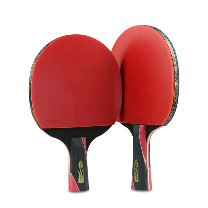 HuIESON Professional Carbon Table Tennis Bat Racket 6 7 8 Star Ping Pong Paddle for Beginner &amp; Advanced Players with Lightweight Grip