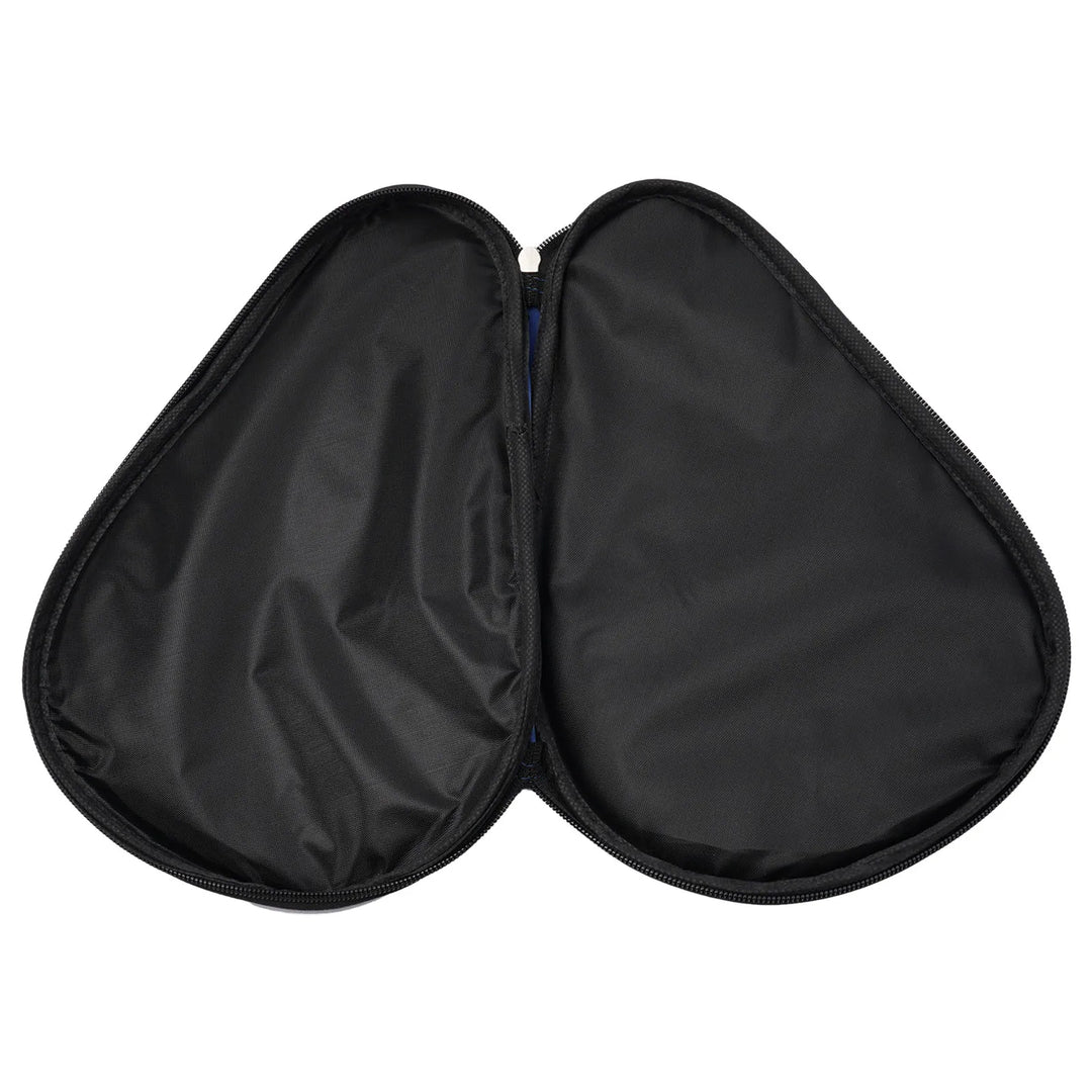 Table Tennis Racket Bag 30x20cm Oxford Cloth Ping Pong Paddle Case with Sponge Protection, Portable Storage for Rackets Balls Accessories