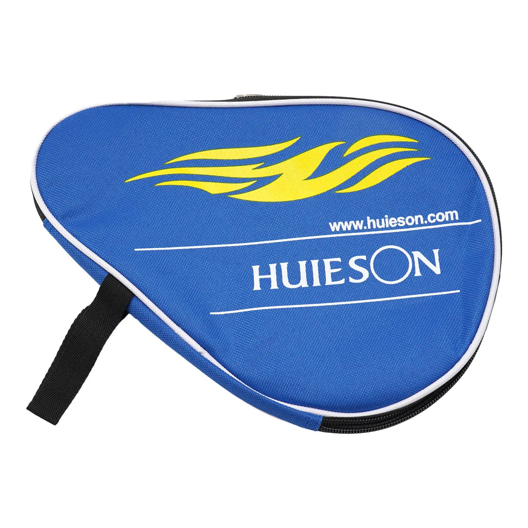 Table Tennis Racket Bag 30x20cm Oxford Cloth Ping Pong Paddle Case with Sponge Protection, Portable Storage for Rackets Balls Accessories
