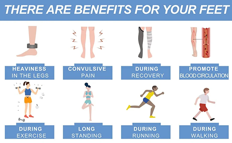 58 Styles 3 Pairs/Pack Compression Socks Knee High 30MmHg  Women Men Sports Socks Edema Diabetes Varicose Veins Running Socks