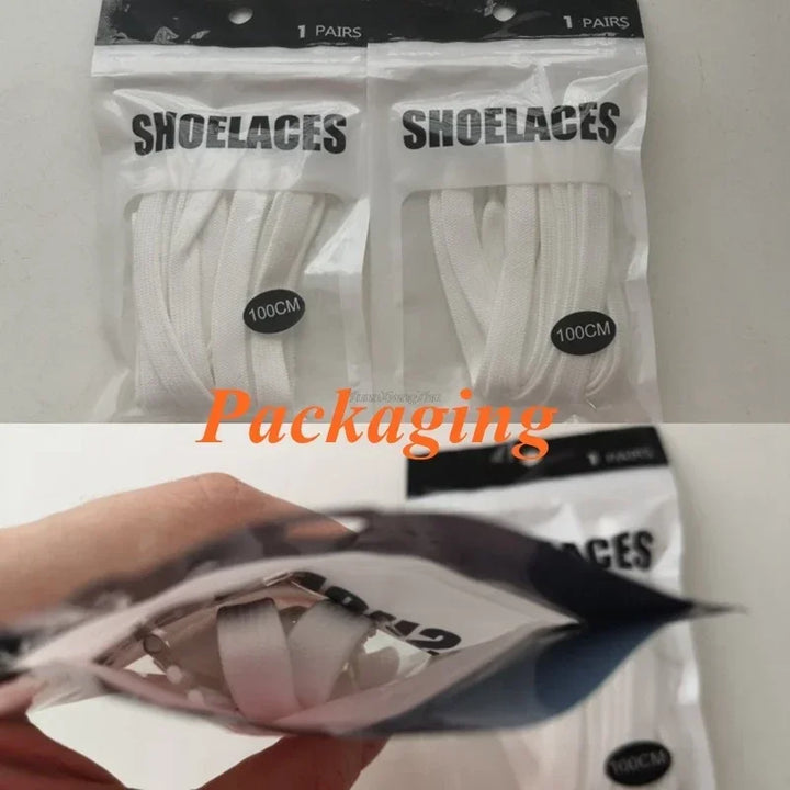 Fashion Round Shoelaces Polyester Solid Classic For Yezy Sports Boot Bold Shoeslace Sneaker Shoe Lace Shoes Strings 1Pair