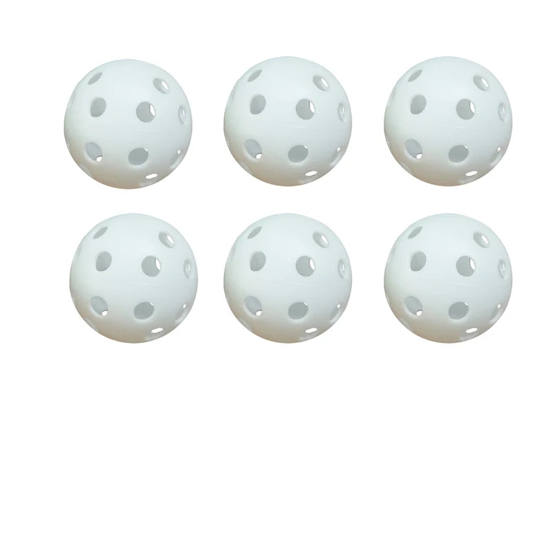 Durable 26 Holes Pickleballs Colorful Indoor Outdoor Training Paddle Ball 6/12/24Pcs Pickleball for Competition and Practice