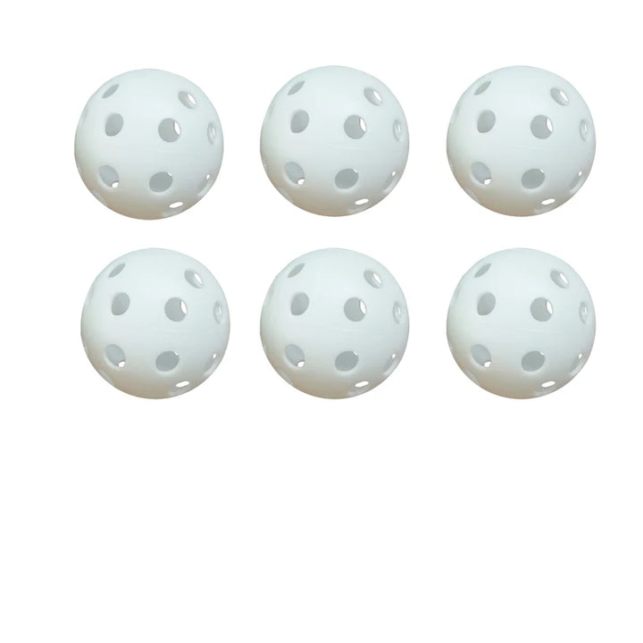 Durable 26 Holes Pickleballs Colorful Indoor Outdoor Training Paddle Ball 6/12/24Pcs Pickleball for Competition and Practice
