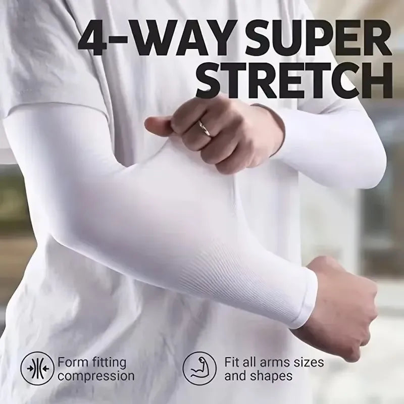 1/3 Pair of Breathable Sun Protection Sleeves - Breathable &amp; UV Protective Gear for Sports, Driving, &amp; Outdoor Adventures