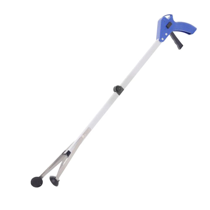 NovaSphere 80cm Garbage Picker Gripper Tool, 360° Rotating Clip Trash Grabber, Foldable Lightweight Aluminum Reacher for Outdoor Cleaning Waste Pickup