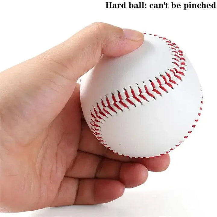 Baseball Training Ball Set 7cm PVC Soft Safety Practice Balls 145g Handmade for Kids &amp; Adults - Durable Match &amp; Exercise Baseballs