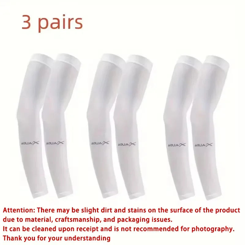1/3 Pair of Breathable Sun Protection Sleeves - Breathable &amp; UV Protective Gear for Sports, Driving, &amp; Outdoor Adventures