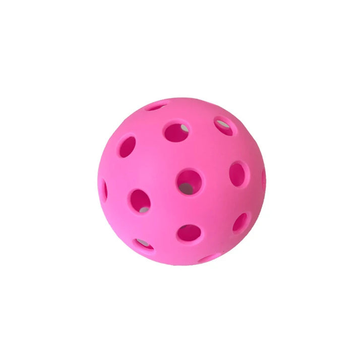 6pcs Pickleball 74MM Durable 40 Holes Outdoor Colorful Pickleballs Training And Entertainment Paddle Ball For Practice Sports