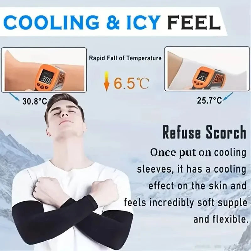 1/3 Pair of Breathable Sun Protection Sleeves - Breathable &amp; UV Protective Gear for Sports, Driving, &amp; Outdoor Adventures