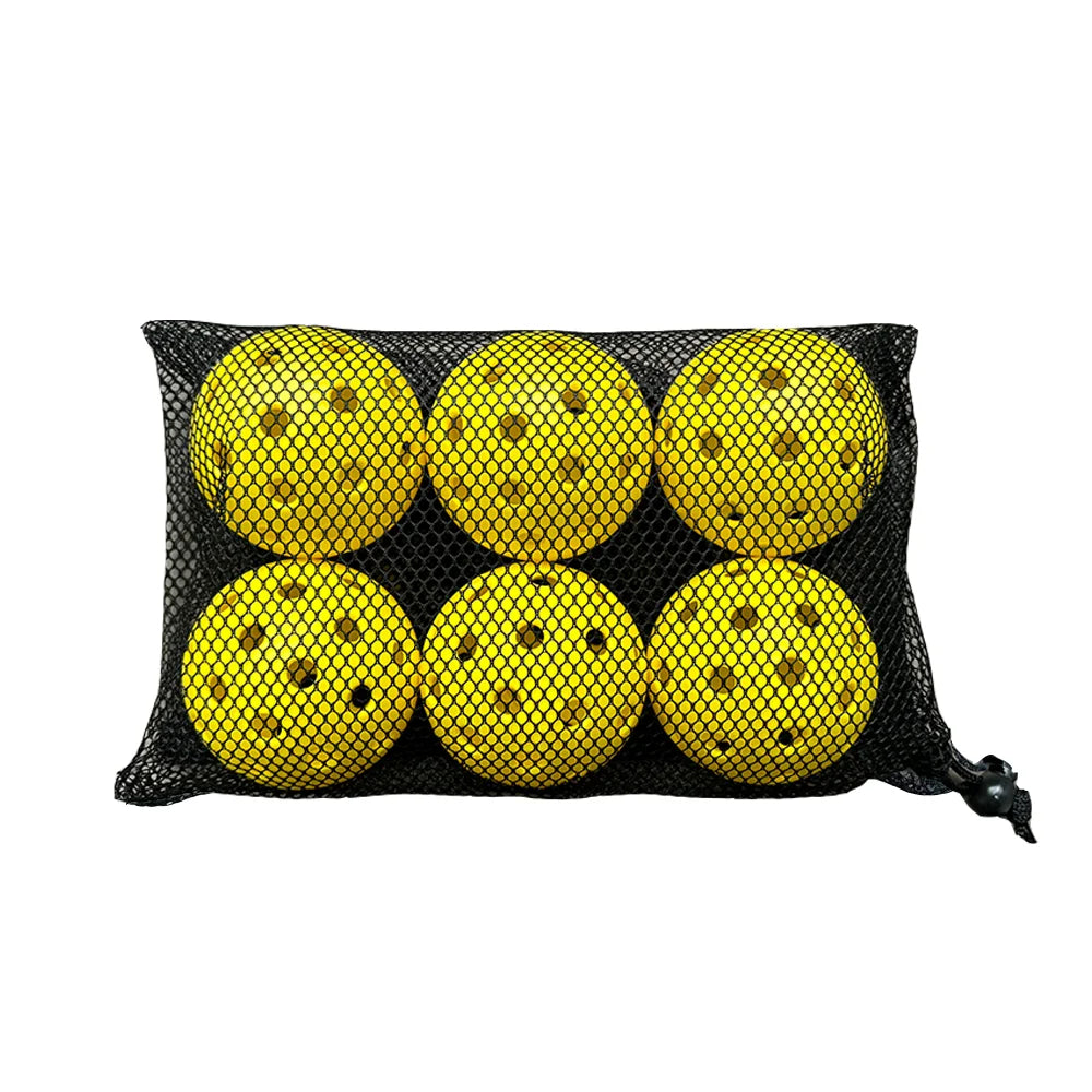 Pickleball 74MM Durable 40 Holes Outdoor 6/12/24Pcs 26g Outdoor for Competition pickleball Packs of Pickleballs Daily Trainer