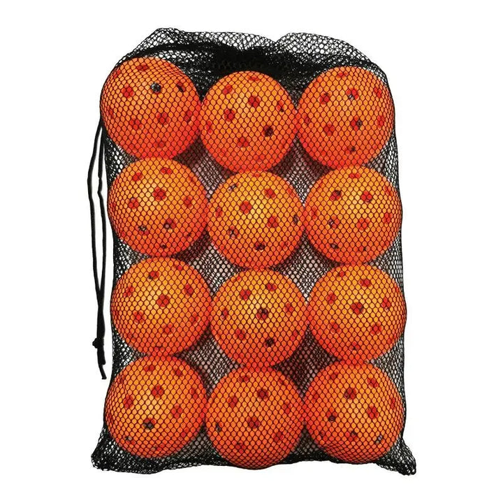 12pcs Pickleball 74MM 40 Holes Outdoor Durable Pickleballs 26g per Ball for Competition Pack of Outdoor Pickleballs
