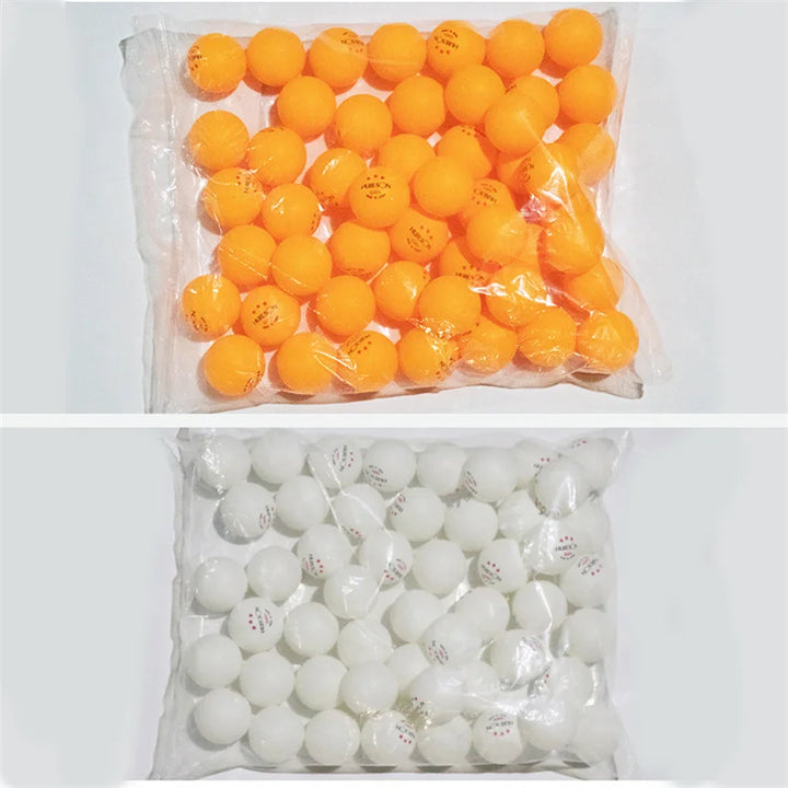 Huieson 3-Star Table Tennis Balls 50–100 Pack, 40+ ABS Ping Pong Balls, G40 Competition Quality, Durable Seamless Training &amp; Tournament Balls, 2.8g