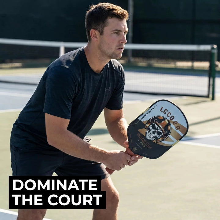 Selkick Co-branded LCCO 2.0 Boomstick Bread &amp; Butter Tournament Pickleball Paddle