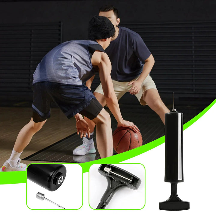 Ball Pump for Sports Balls Handheld Volleyball Pump Air Pump with Needle Soccer Ball Pump Compact Air Pump Sports Ball Inflator