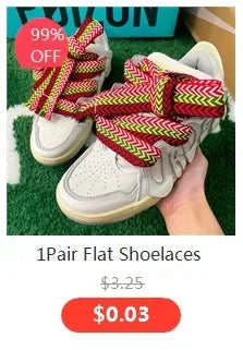 Fashion Round Shoelaces Polyester Solid Classic For Yezy Sports Boot Bold Shoeslace Sneaker Shoe Lace Shoes Strings 1Pair