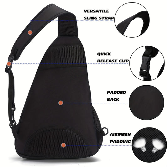 Pickleball Backpack with Adjustable Strap & Quick-Release Buckle - Large Capacity Pickleball Bag with Secure Pockets, Durable PVC Material