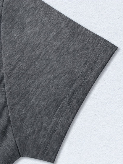 Fashion Printed Women'S Short Sleeve T-Shirt | "Pickleball And Dog" English Letter Print, Lightweight, Cute, Easy Elegant Retro Casual Versatile Korean Style Top, Crew Neck, All Season, Vacation Beach Holiday Sports Women'S A