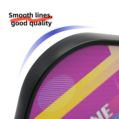 Pickleball Paddle 2 Pack, Fiberglass Pickleball Paddles with 4 Pickleballs, 1 Portable Bag Lightweight Pickleball Racket