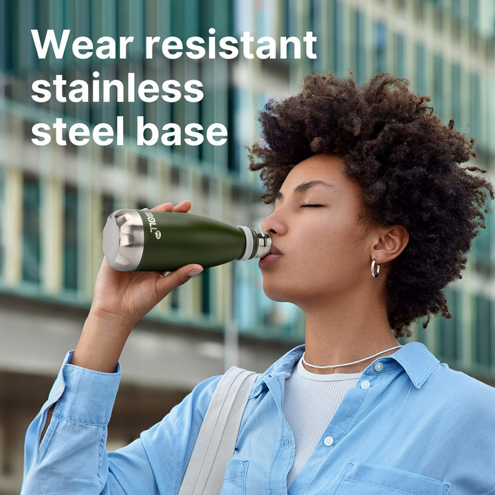 Mollcity 9oz Stainless Steel Water Bottle