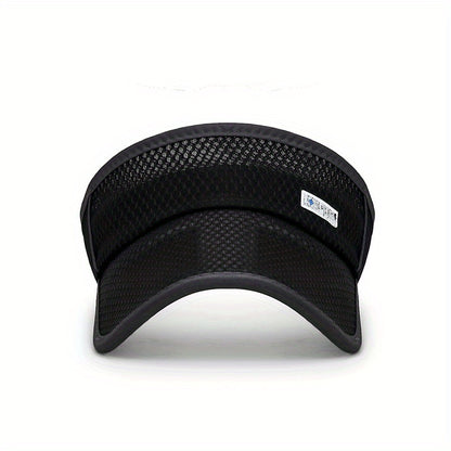Summer Extended Brim Hollow Top Hat for Men And Women, Outdoor Sports Sunshade Hat with a Large Brim And Mesh Design