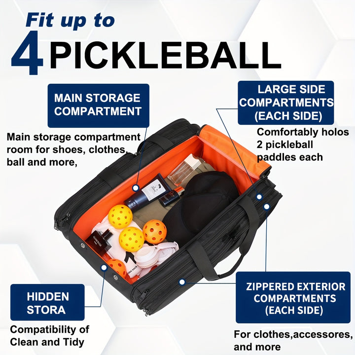 Large Tennis &amp; Padel Racket Backpack