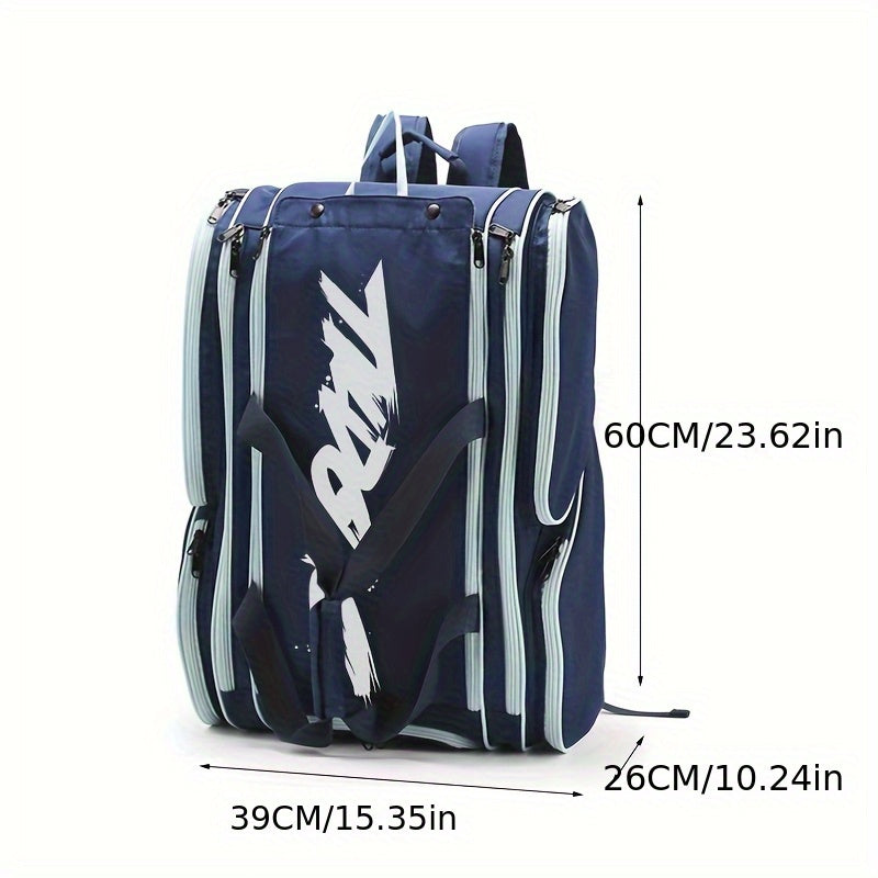 Large Tennis &amp; Padel Racket Backpack