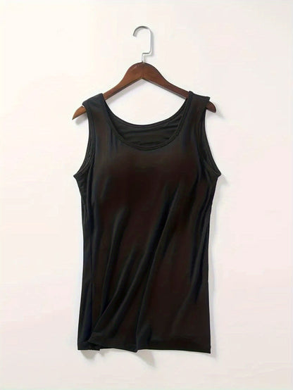 Set of 4 Women'S Sports Tank Tops Featuring Wide Shoulder Straps, Integrated Chest Padding, And a Easy Yet Stylish Casual Sports Design