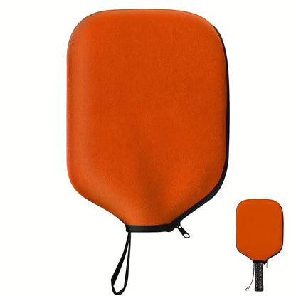 A Pickleball Paddle Cover, Durable Neoprene Paddle Cover Fits Universal 8.46 X 11.2 Inch Zippered Paddle Cover Paddle Storage Bag, Suitable for USAPA Standard Pickleball Paddles