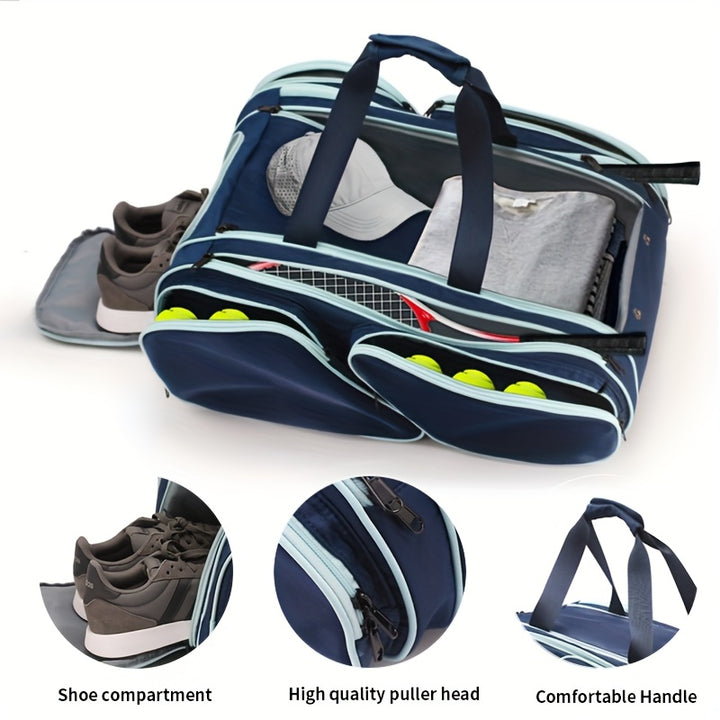 Large Tennis &amp; Padel Racket Backpack