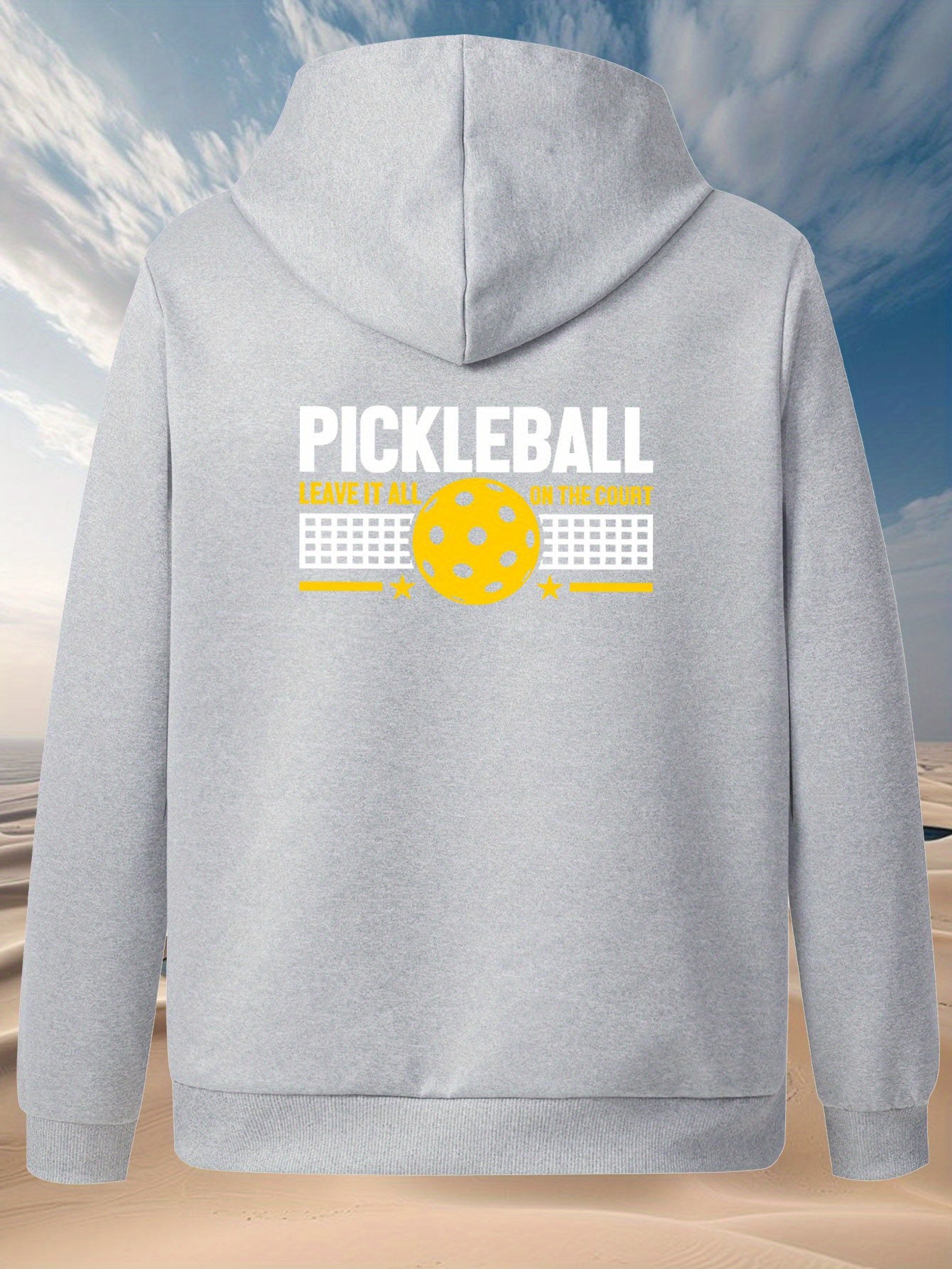 Men's Trendy Fashion Printed Hooded Jacket