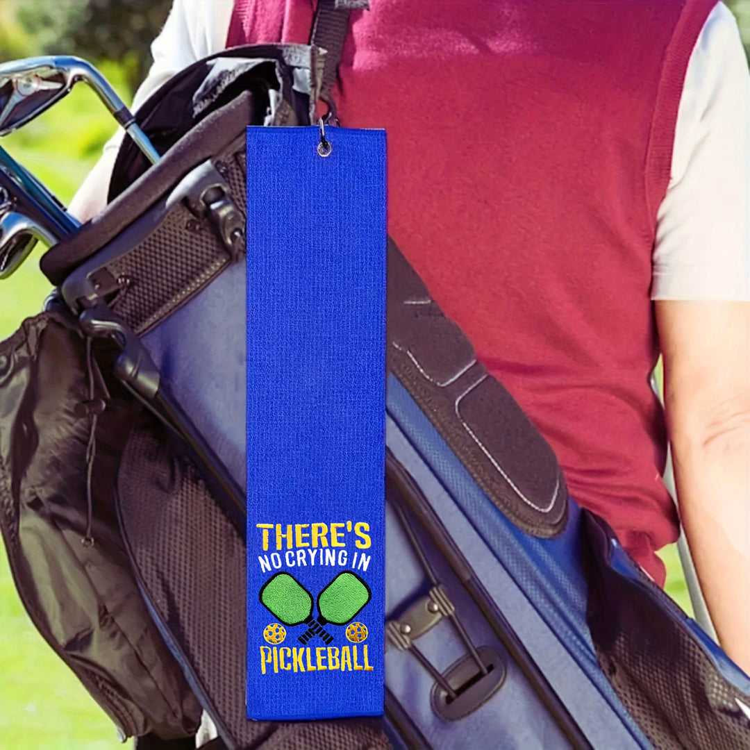 Embroidered Pickleball Towel